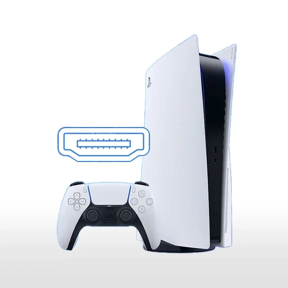 HDMI PS5 BORDEAUX