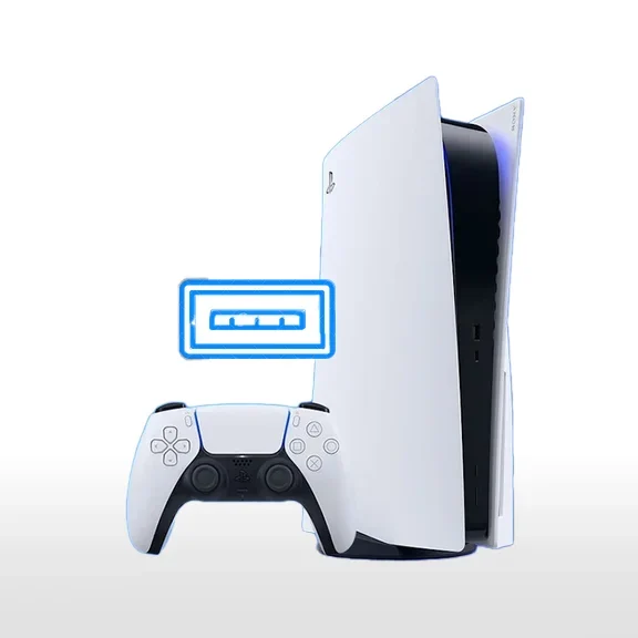 USB PS5 BORDEAUX